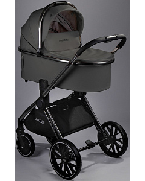 Детская коляска AmaroBaby Motus Premium Ecco 3 в 1 с автокреслом Rant Miro мокко