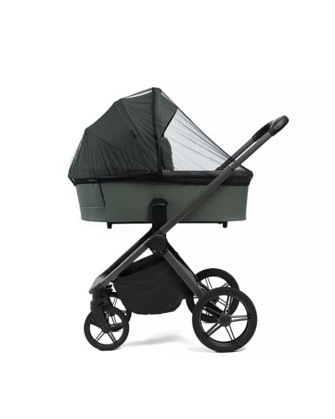 Коляска детская Peppy Monaco 2 в 1 Oliva Green (зеленый), рама серая 2026