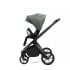 Коляска детская Peppy Monaco 2 в 1 Oliva Green (зеленый), рама серая 2026