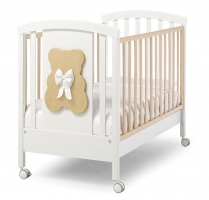 Детская кровать Erbesi Dudu белый/натуральный