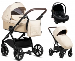Коляска 3 в 1 Tutis Leo Plus, Caramel (228)