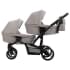 Детская коляска для двойни Bebetto 42 Pro 2 в 1 21 св.серый