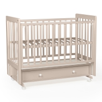 Детская кровать Tutis Cloud 4 (маятник универсальный с ящиком), Капучино (VD25-2122217)