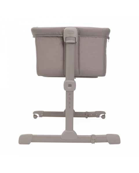 Детская приставная кроватка Chicco Next2me Essential, Dove Re lux (Бежевый)