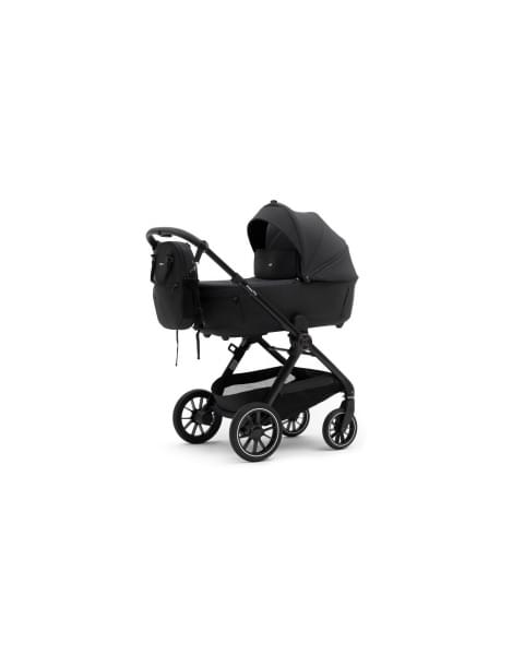 Коляска 2 в 1 Agex Prima Pro 2025, Midnight Grey (Темно-серый)