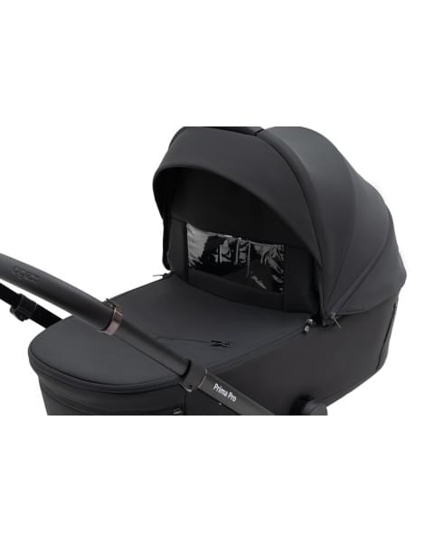 Коляска 2 в 1 Agex Prima Pro 2025, Midnight Grey (Темно-серый)