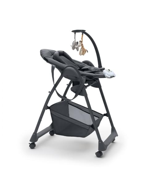 Стульчик для кормления Agex Seat’n Sleep, Dark Grey (Темно-серый)