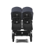 Коляска 2 в 1 Bugaboo Donkey 5 Twin Midnight Black/Stormy Blue шасси Black