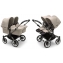 Коляска 2 в 1 Bugaboo Donkey 5 Twin Desert Taupe шасси Black