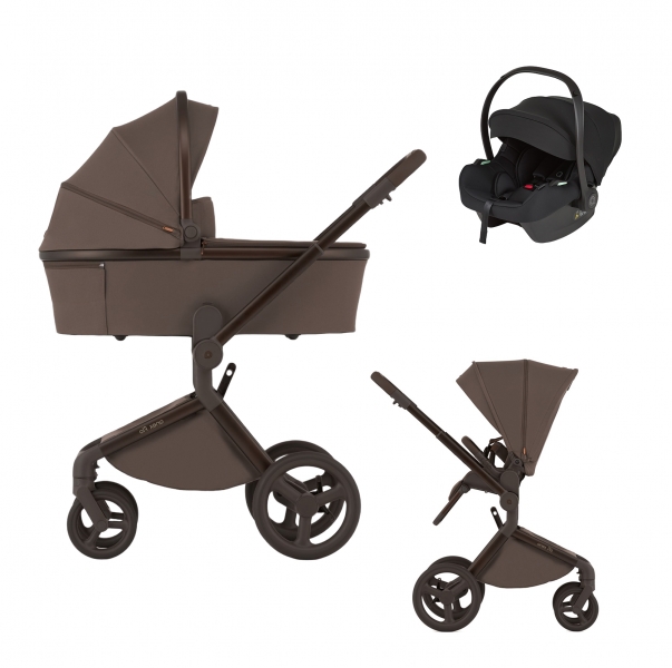 Детская коляска Anex Flo x Avionaut Cosmo 3 в 1 (fl-07c) Browny