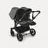 Коляска 2 в 1 Bugaboo Donkey 5 Twin Forest Green шасси Black