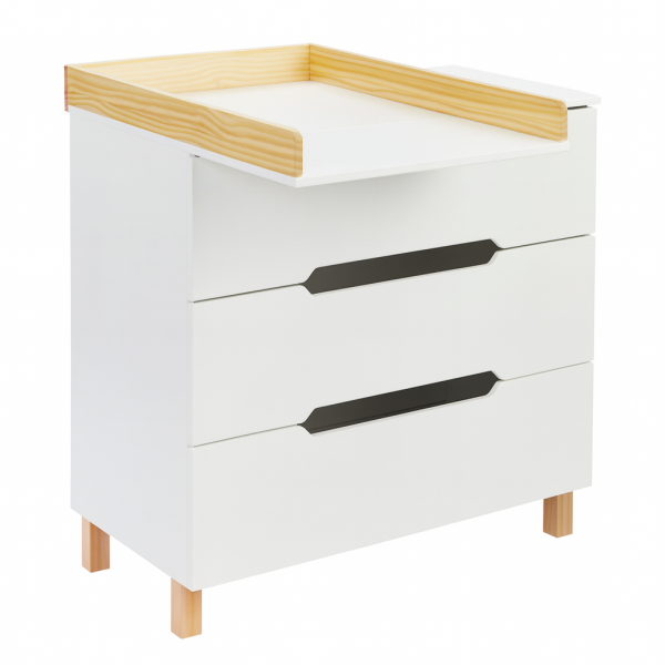 Комод Happy Baby Fioki V2, White (Белый)