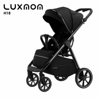Детская прогулочная коляска LUXMOM H18 Черный