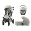 Коляска 3 в 1 Britax Roemer Smile 5Z Lux Collection, Linen Grey (Серый) + Автокресло Baby-Safe Pro, Linen Grey (Серый)
