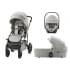 Коляска 3 в 1 Britax Roemer Smile 5Z Lux Collection, Linen Grey (Серый) + Автокресло Baby-Safe Pro, Linen Grey (Серый)