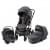 Коляска 3 в 1 Britax Roemer Smile 5Z, Midnight Grey (Темно-серый) + Автокресло Baby-Safe Core, Midnight Grey (темно-серый)