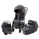 Коляска 3 в 1 Britax Roemer Smile 5Z, Midnight Grey (Темно-серый) + Автокресло Baby-Safe Core, Midnight Grey (темно-серый)