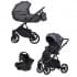 Детская коляска Riko Basic Montana X Ecco 3 в 1 24 Graphite