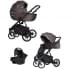 Детская коляска Riko Basic Montana 3 в 1 01 коричневый