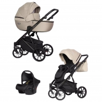Детская коляска Riko Basic Montana 3 в 1 02 бежевый