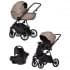 Детская коляска Riko Basic Montana Ecco 3 в 1 22 Beige