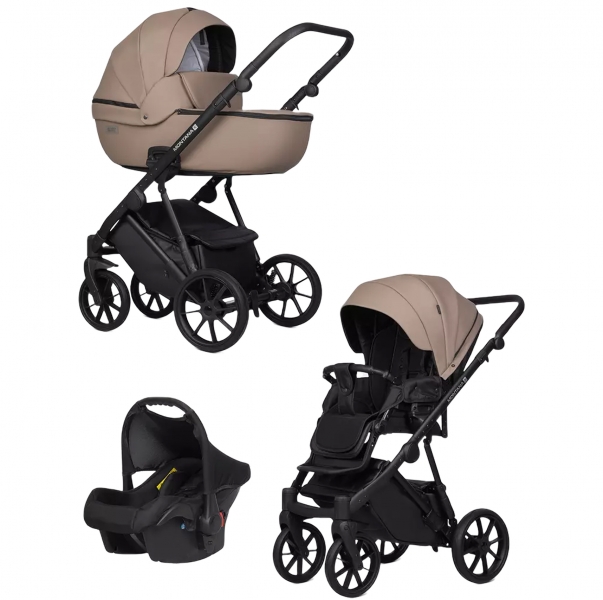 Детская коляска Riko Basic Montana Ecco 3 в 1 22 Beige