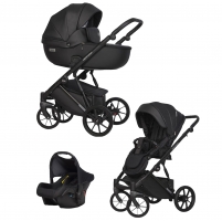 Детская коляска Riko Basic Montana Ecco 3 в 1 12 Black