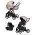 Коляска Riko Basic Montana X 3 в 1 цвет 50 Beige (бежевый)