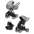 Коляска Riko Basic Montana X 3 в 1 цвет 52 Grey (серый)