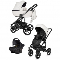 Детская коляска Riko Basic Ozon 3 в 1 07 белый