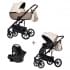 Детская коляска Riko Basic Ozon Ecco 3 в 1 25 слоновая кость-бежевый