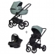 Детская коляска Riko Basic Ozon Pastel 3 в 1 05 оливковый