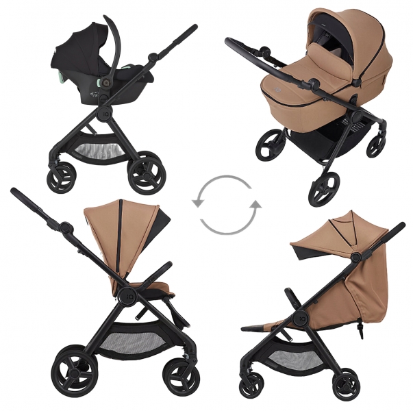 Детская коляска Anex IQ Basic NT x Avionaut Cosmo 3 в 1 Sienna