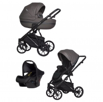 Детская коляска Riko Basic Delta Ecco 3 в 1 12 Mokka