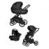 Детская коляска Riko Basic Delta Ecco 3 в 1 15 Black