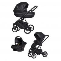 Детская коляска Riko Basic Delta Ecco 3 в 1 15 Black