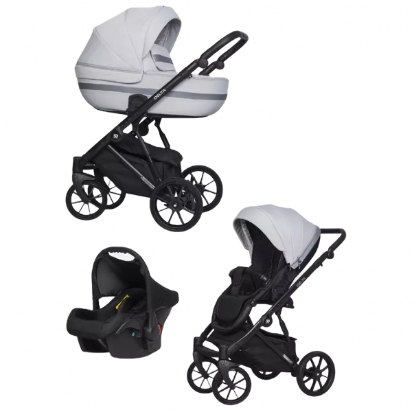 Детская коляска Riko Basic Delta 3 в 1 01 Grey Fox