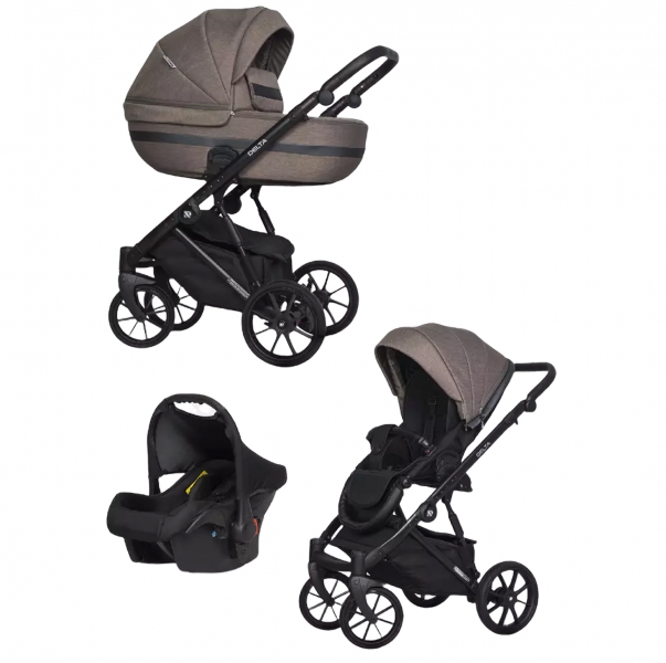 Детская коляска Riko Basic Delta 3 в 1 03 Cappucino
