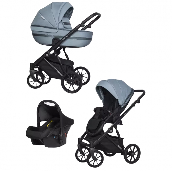 Детская коляска Riko Basic Delta 3 в 1 02 Ocean