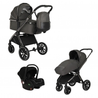 Детская коляска Pituso Mayla 3 в 1 Dark Grey