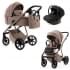 Детская коляска Adamex Delta Natura 3 в 1 DN-5-CAMEL (Т.БЕЖЕВЫЙ)