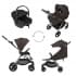 Коляска 3 в 1 Anex iQ Premium New, Teddy / Коричневый (iQ-08-NT)