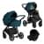 Коляска 3 в 1 Noordi Luno All Trails, Ocean Blue / Синий (617)