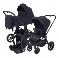 Детская коляска Rant Flex 3 в 1 RA077 Black