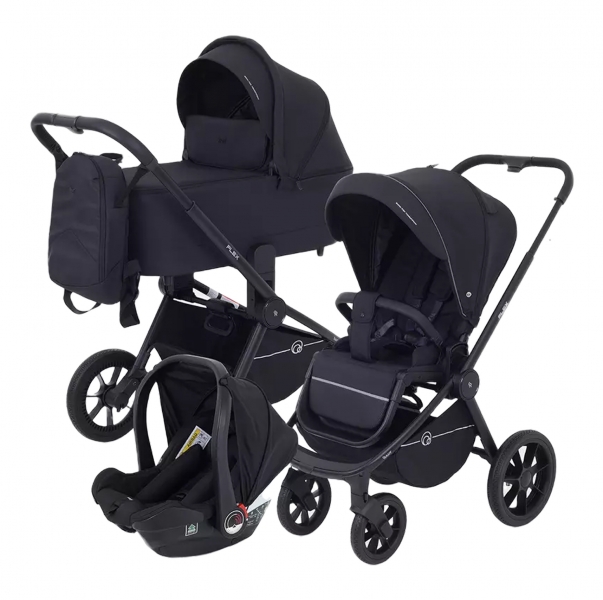 Детская коляска Rant Flex 3 в 1 RA077 Black