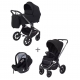 Коляска 3 в 1 Rant Flex Pro 2023, Black (Черный)