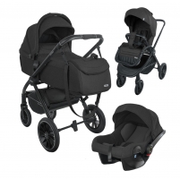 Детская коляска Indigo Ultra 3 в 1 черный