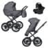 Коляска 3 в 1 Riko Basic Montana X Ecco Prestige 24 Graphite (графит)