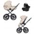 Коляска 3 в 1 Riko Basic Montana X Ecco Prestige, 15 Ivory beige (бежевый)
