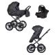 Коляска 3 в 1 Riko Basic Montana X Ecco Prestige, 12 Black (черный)